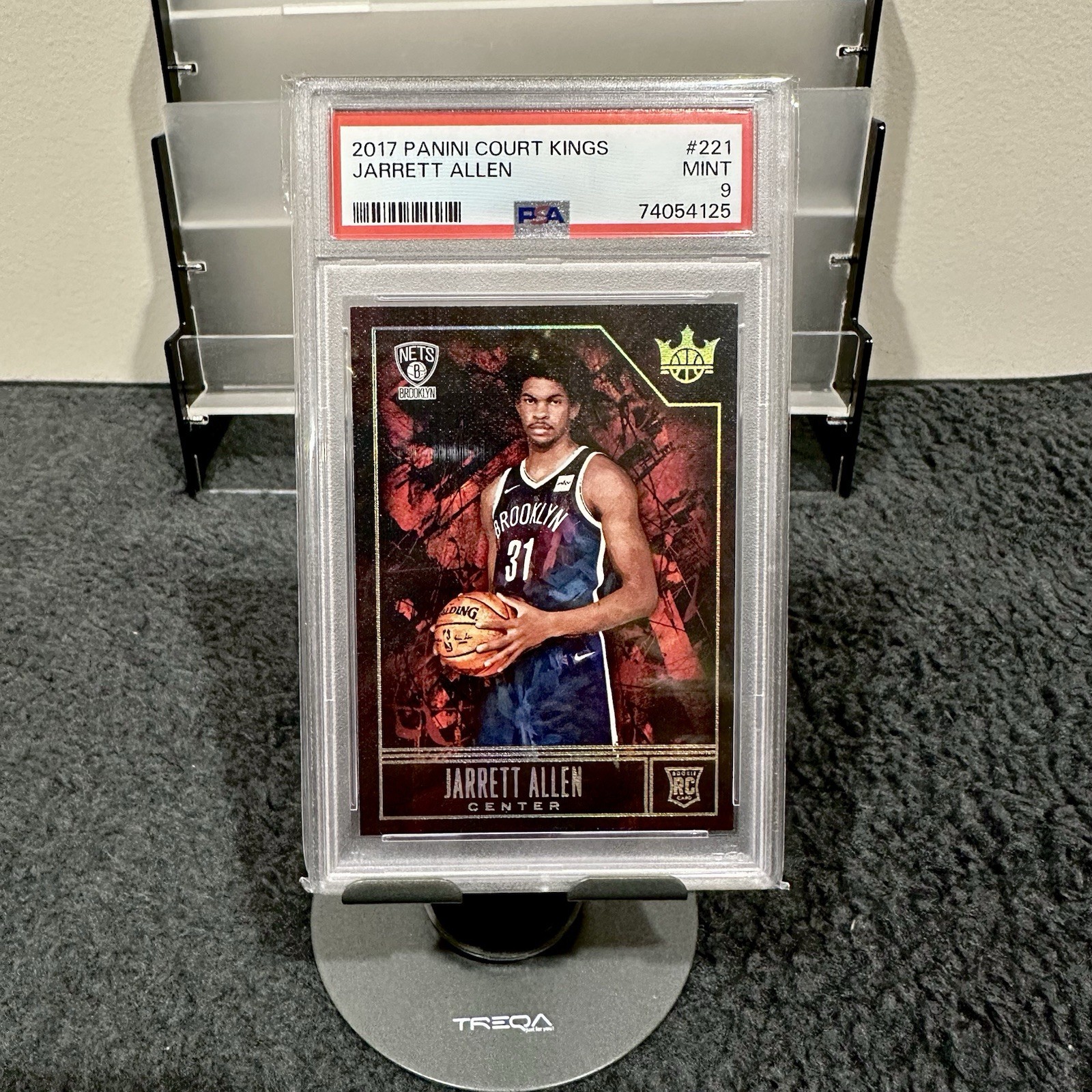 2017-18 Court Kings Jarrett Allen RC Rookie IV SP SSP Case Hit PSA 9 MINT Pop 2
