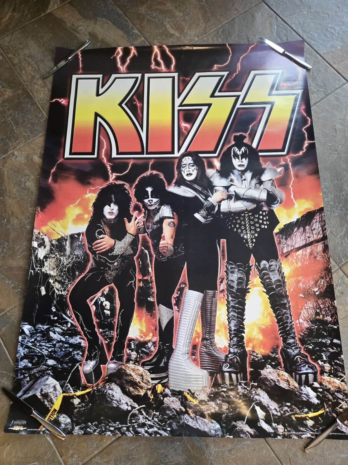Kiss Catalog Jumbo Reunion Tour Poster