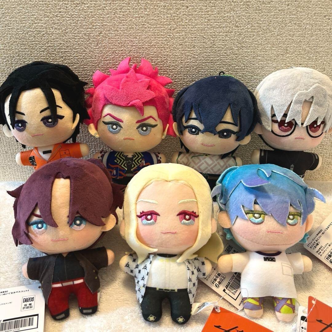 Charisma House Minikore Plush Doll Mascot 15cm Complete Set of 7 from Japan NEW