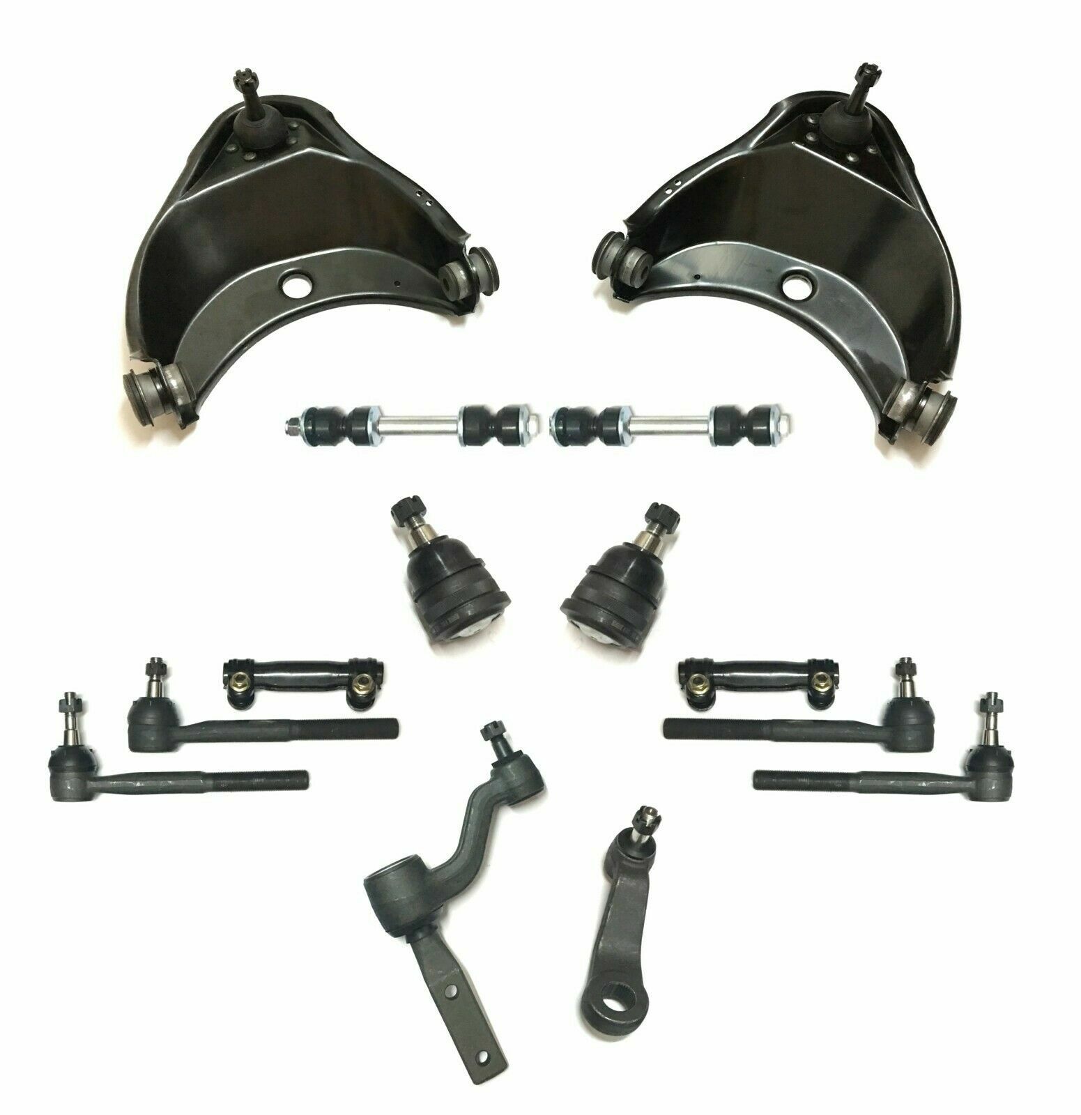 14Pc Suspension Kit for 88-92 Chevy GMC C1500 C2500 Suburban Control Arms