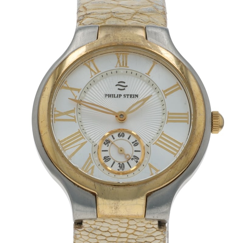 Philip Stein Signature Classic Round Ladies Watch - Stainless Steel Quartz