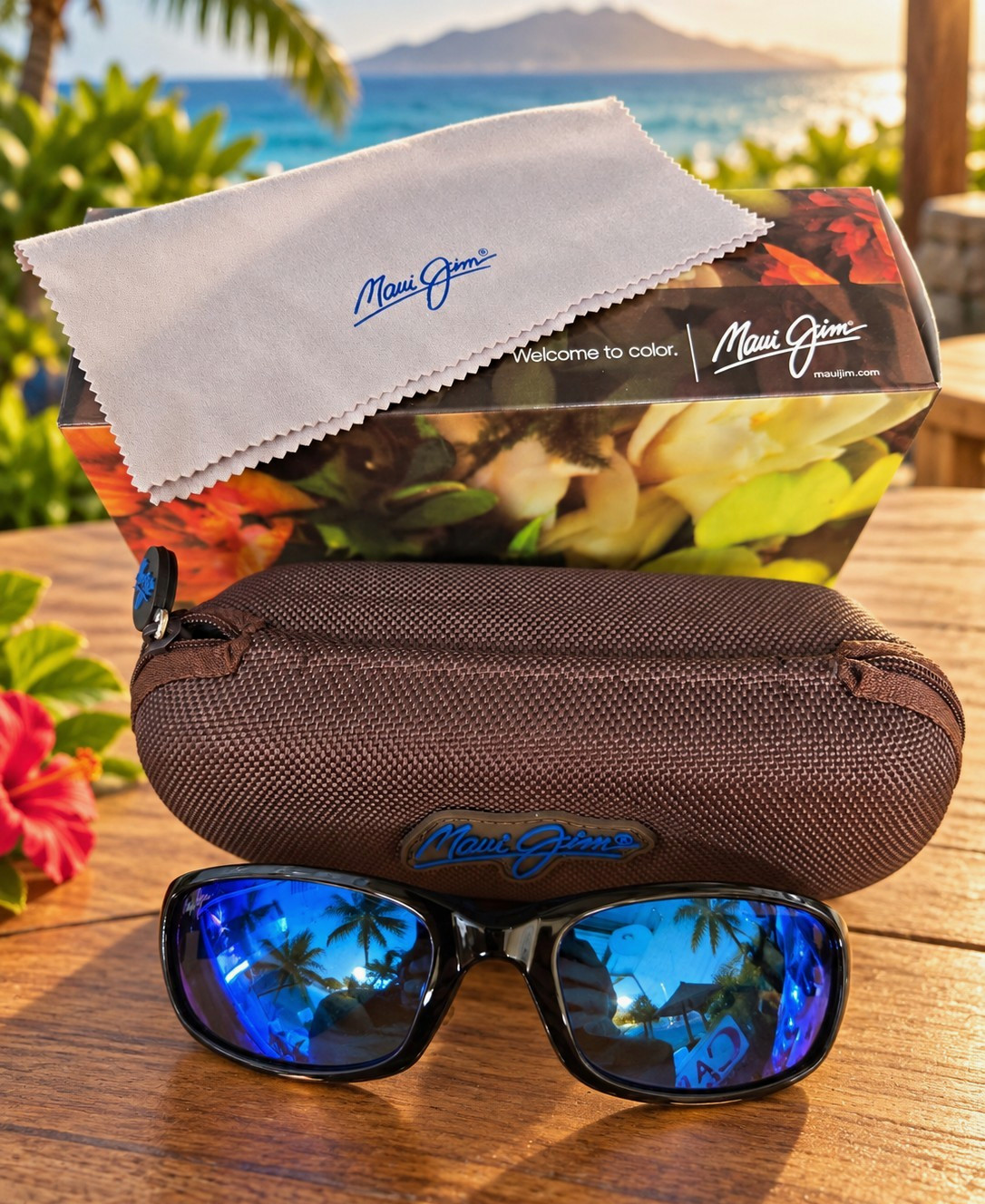 Maui Jim STINGRAY 56-21-125 Sunglasses Mirrored
