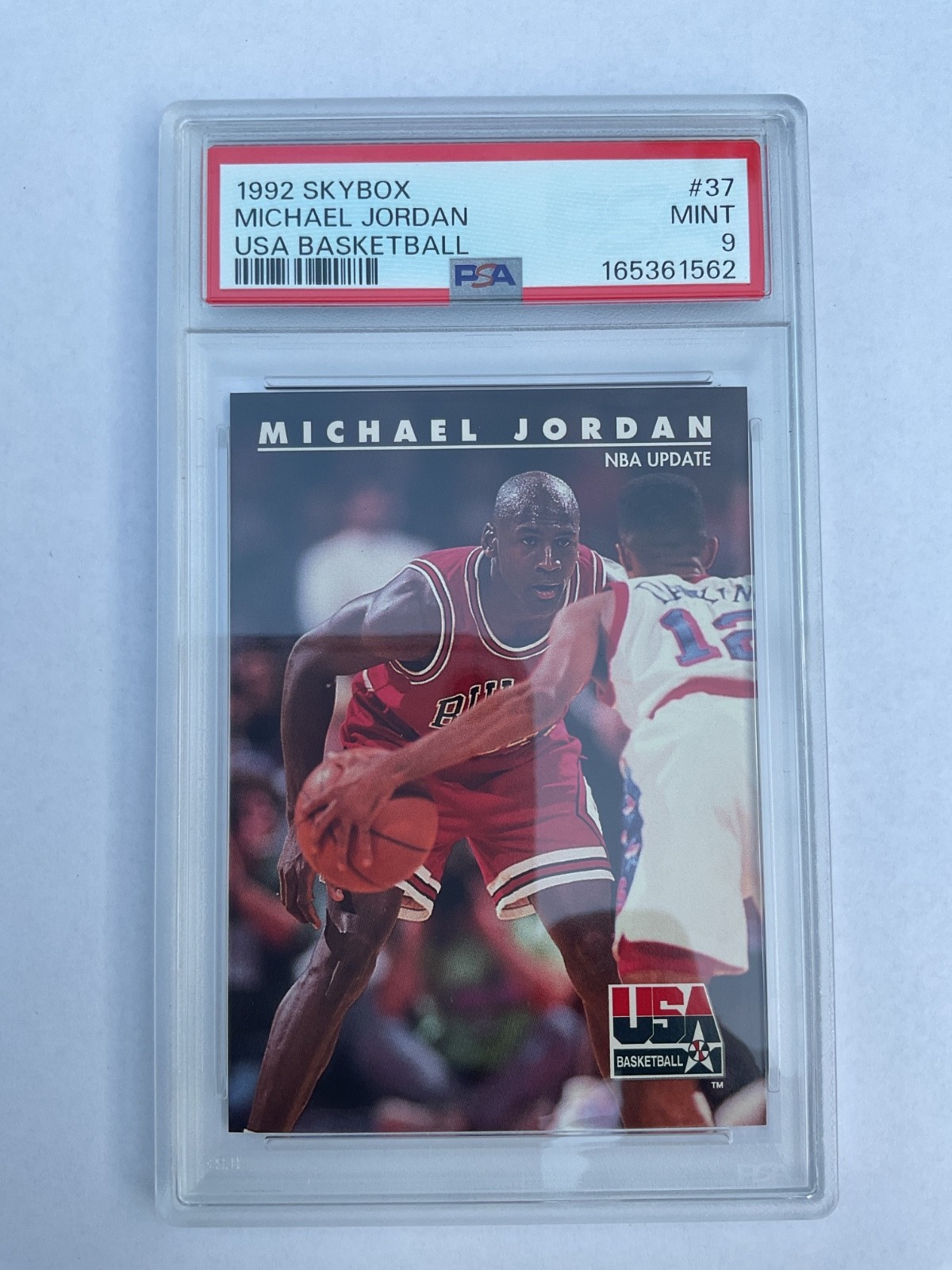 1992 Skybox Micheal Jordan USA Basketball #37 Mint 9 1992 Skybox Micheal Jordan USA Basketball #37 Mint 9