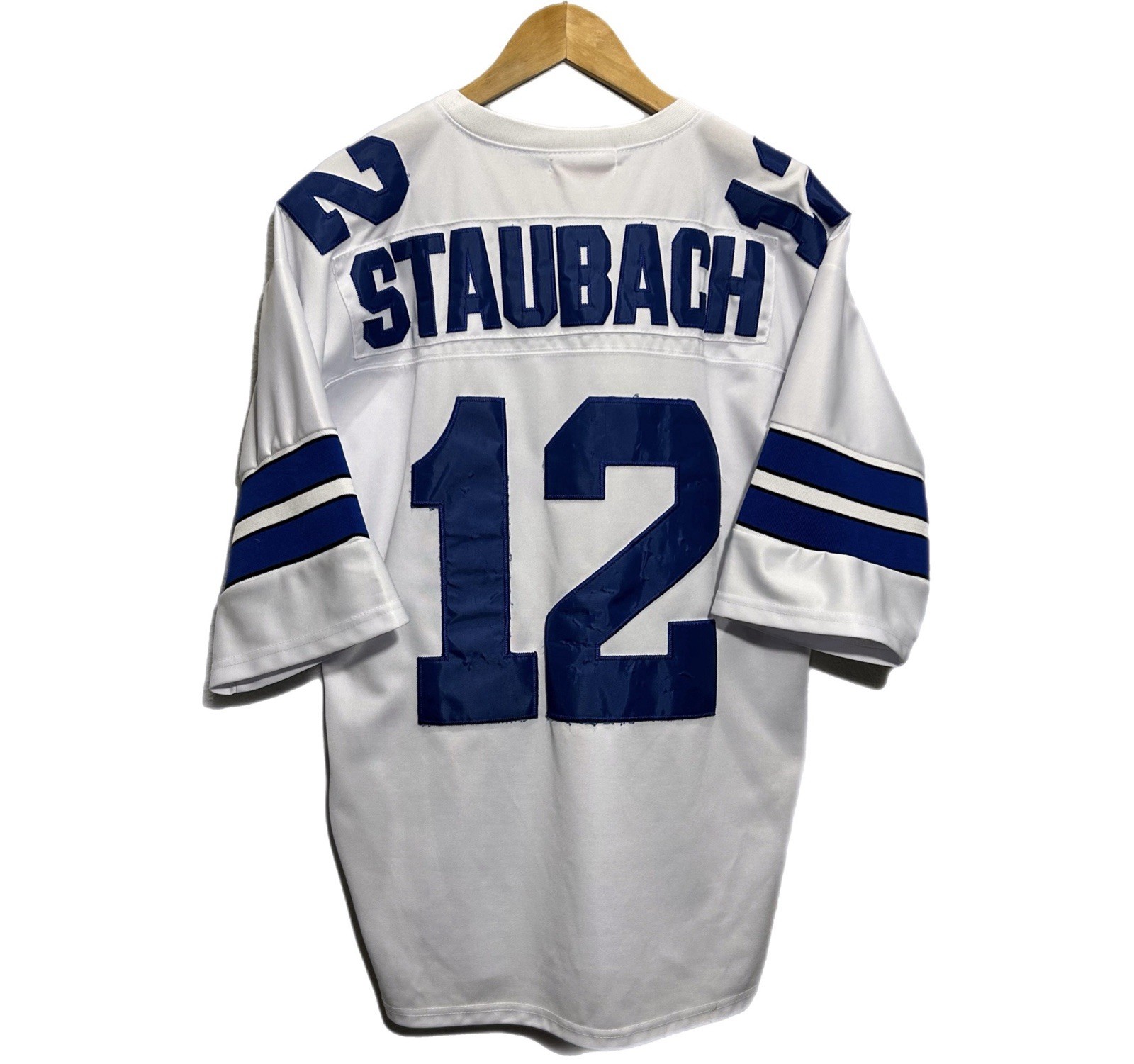 Roger Staubach Cowboys 1975 Mitchell & Ness Authentic Throwback Jersey Mens 48 Roger Staubach Cowboys 1975 Mitchell & Ness Authentic Throwback Jersey Mens 48