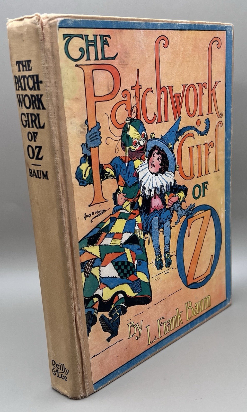 Antique 1913 The Patchwork Girl of OZ By L. Frank Baum Copyright Hardcover Book