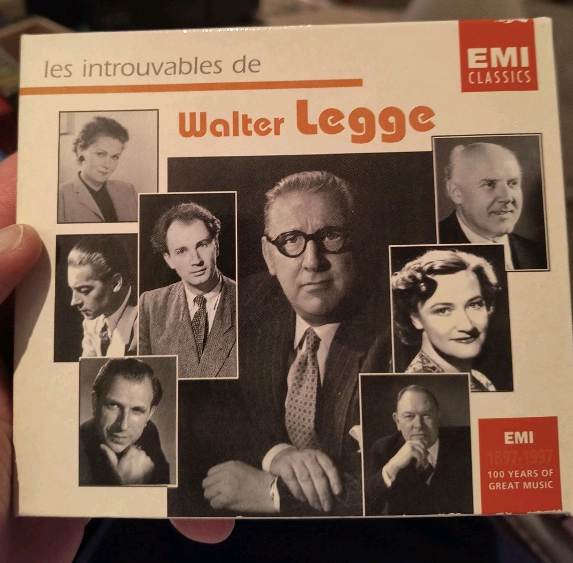 Les Introuvables de Walter Legge 4 CD Set EMI Classics cc