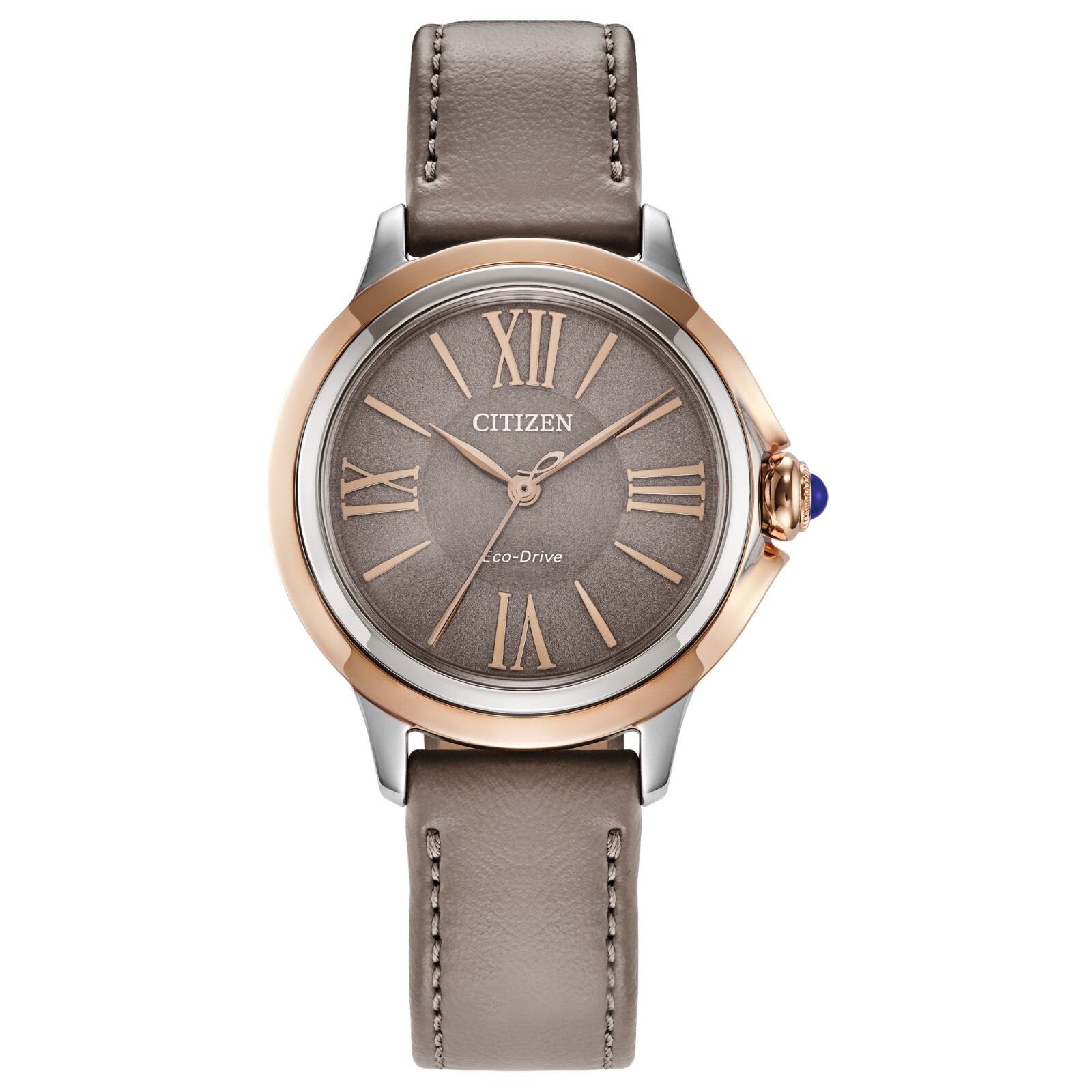 Citizen Women\'s Ceci Classic Eco-Drive Taupe Leather Watch 32 MM EM1166-01Z Citizen Women\'s Ceci Classic Eco-Drive Taupe Leather Watch 32 MM EM1166-01Z