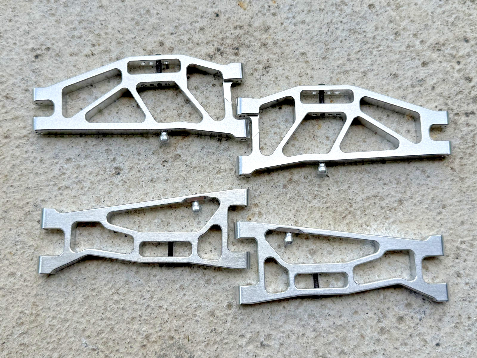 Front & Rear Aluminum Suspension Arms Fit Nitro Traxxas Jato 3.3
