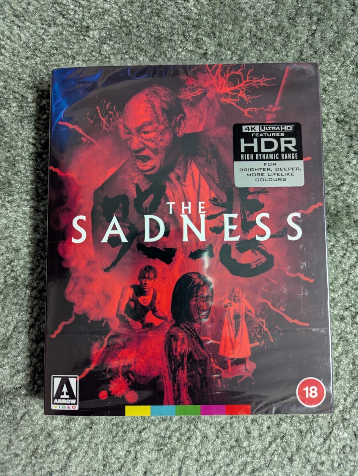 * NEW * The Sadness 4K Ultra HD + Blu-ray [Region Free] Limited Edition