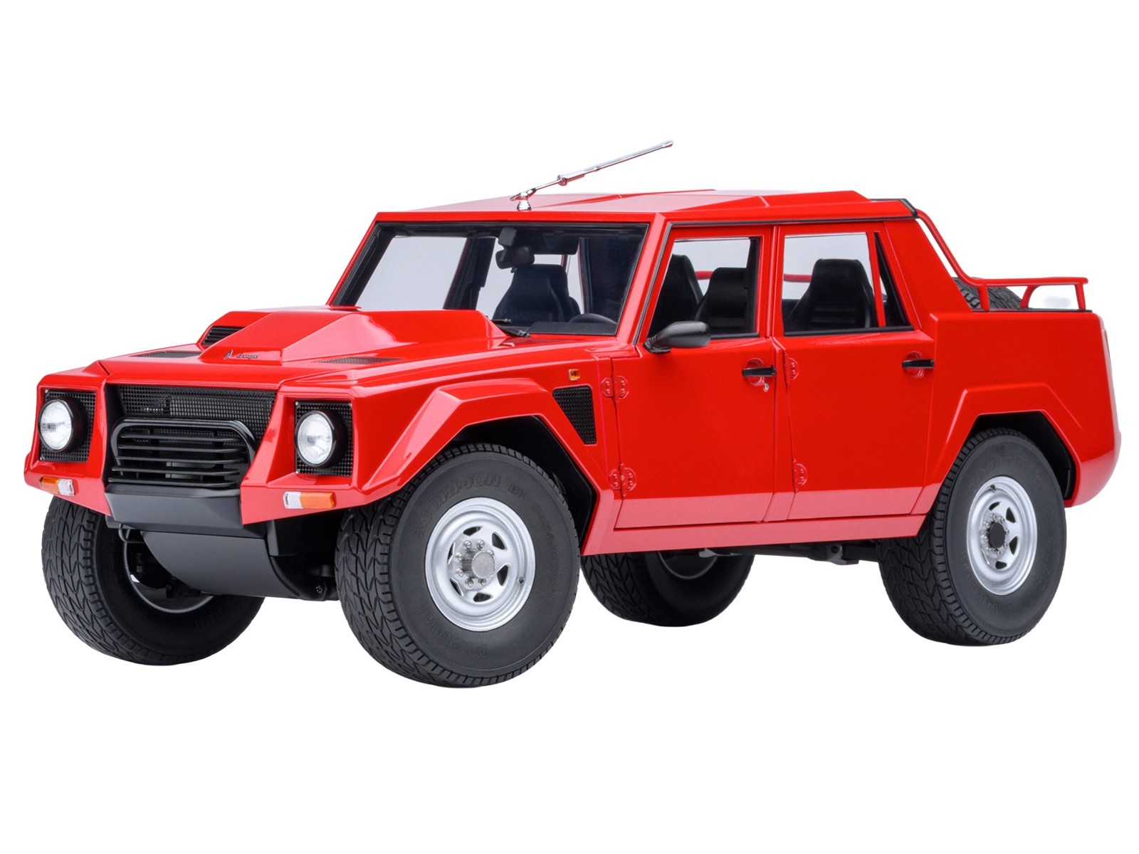 LAMBORGHINI LM002 ROSSO SIVIGLIA RED 1/18 MODEL CAR BY AUTOART 74551