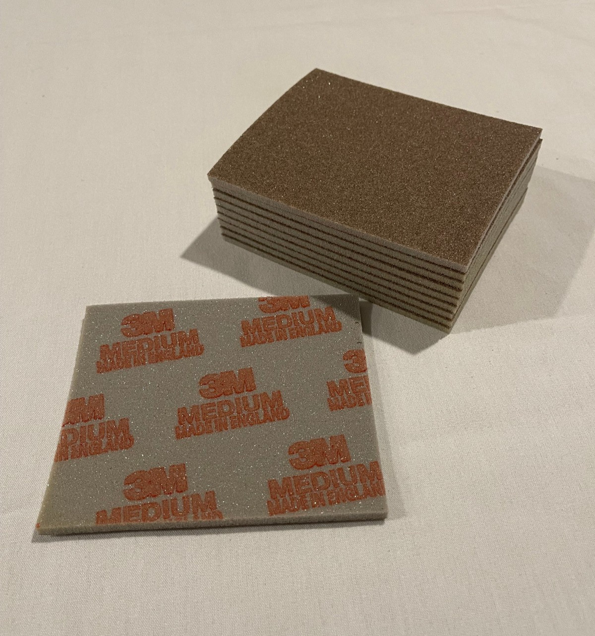 3M Softback Sanding Sponge Medium Grit, 02606, 4-1/2\