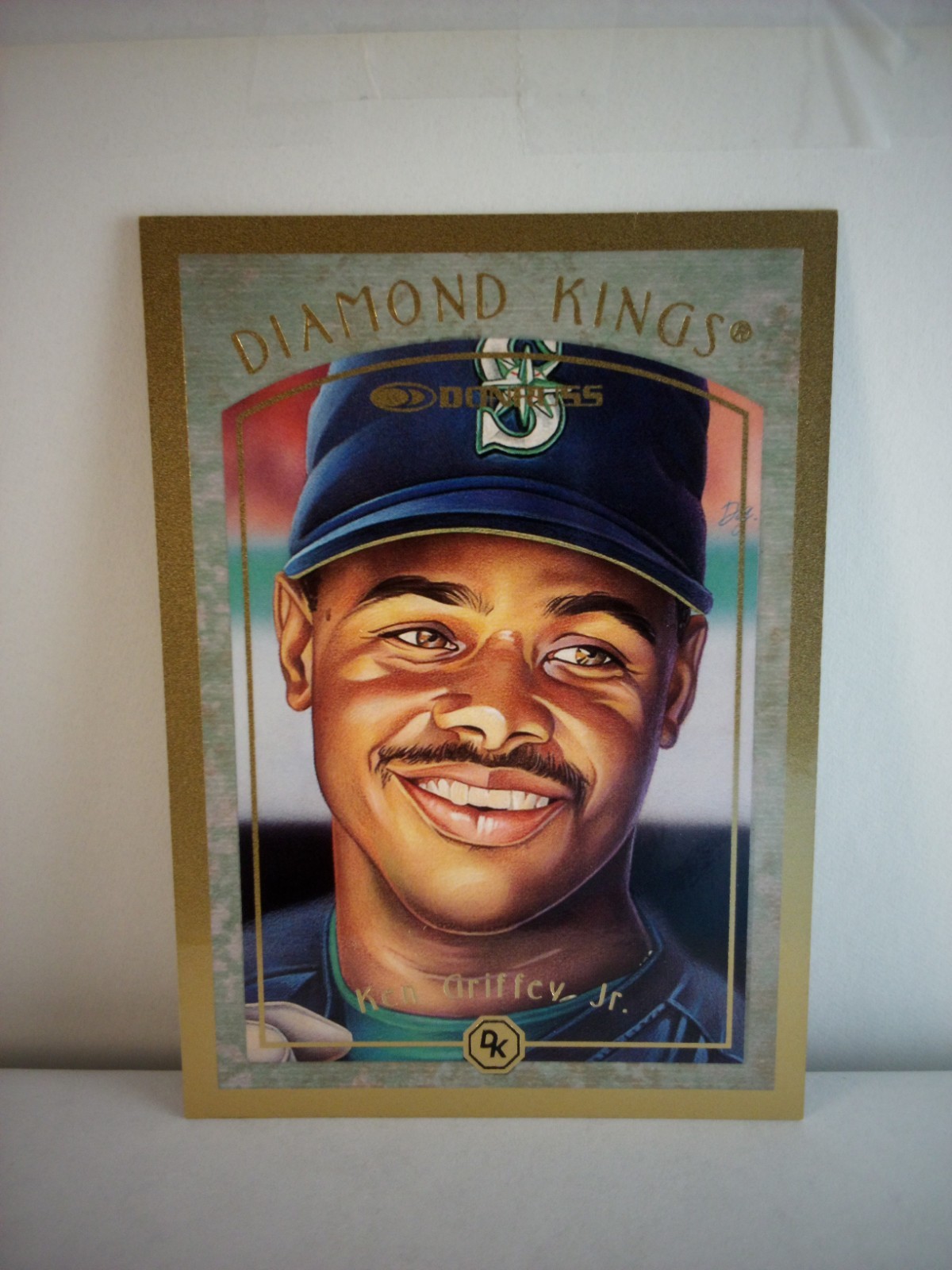 👀🔥1997 Donruss #1 Ken Griffey Jr. Diamond Kings #/10000 Mariners HOF sharp 