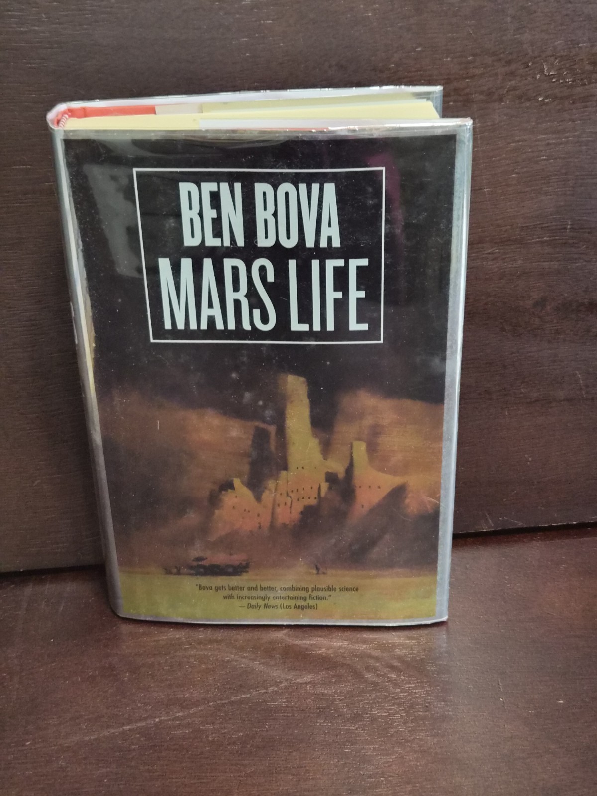 Ben Bova MARS LIFE 2008 1st/1st HCDJ John Harris Grand Tour Sci-Fi VG+ 