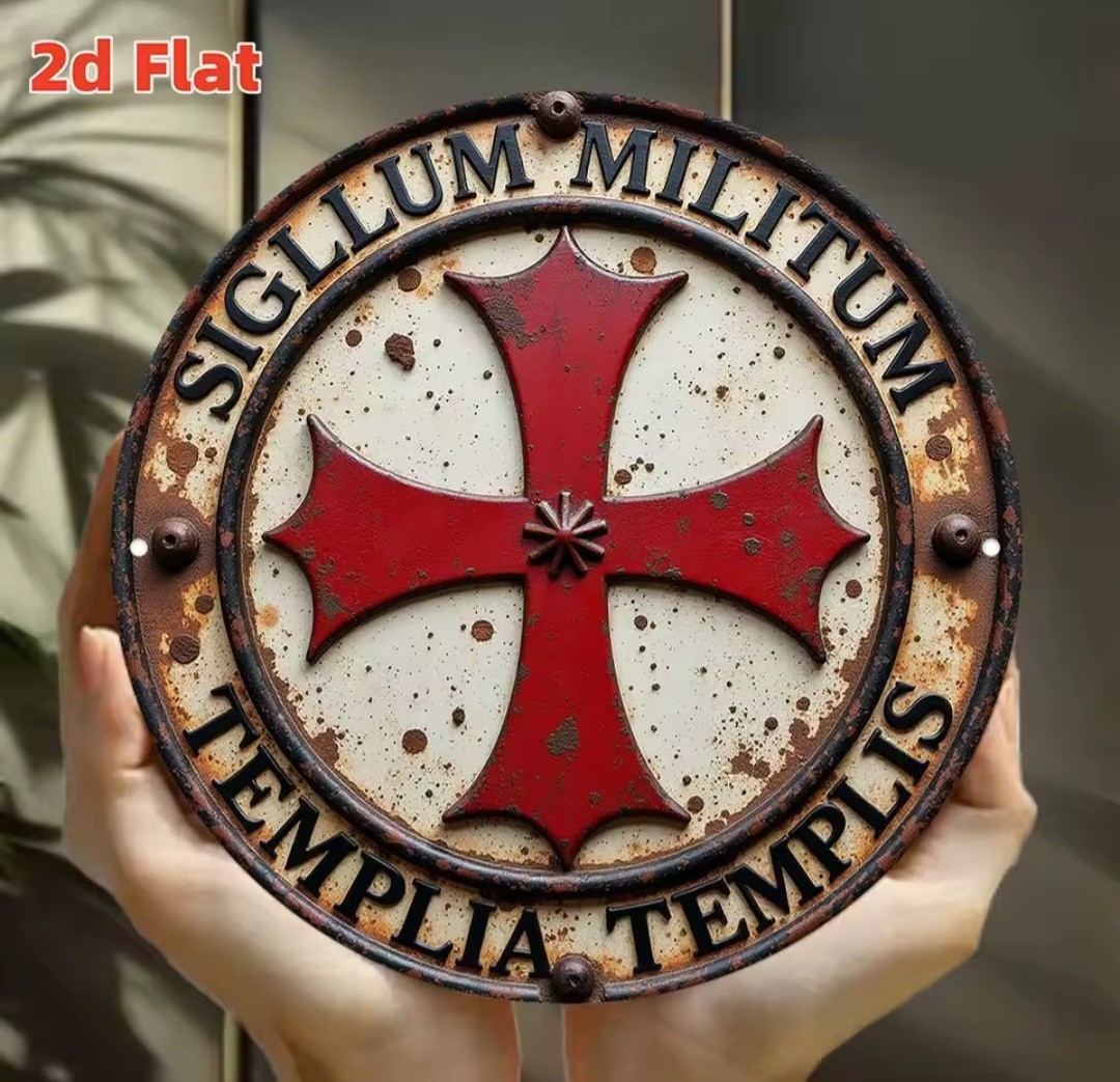 Knight Templar metal Sign Knight Templar metal Sign