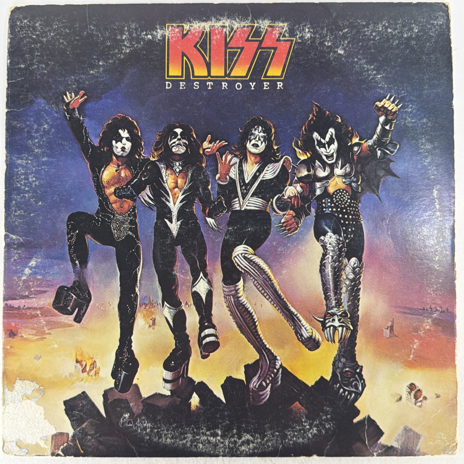 Kiss Destroyer 1976 12\