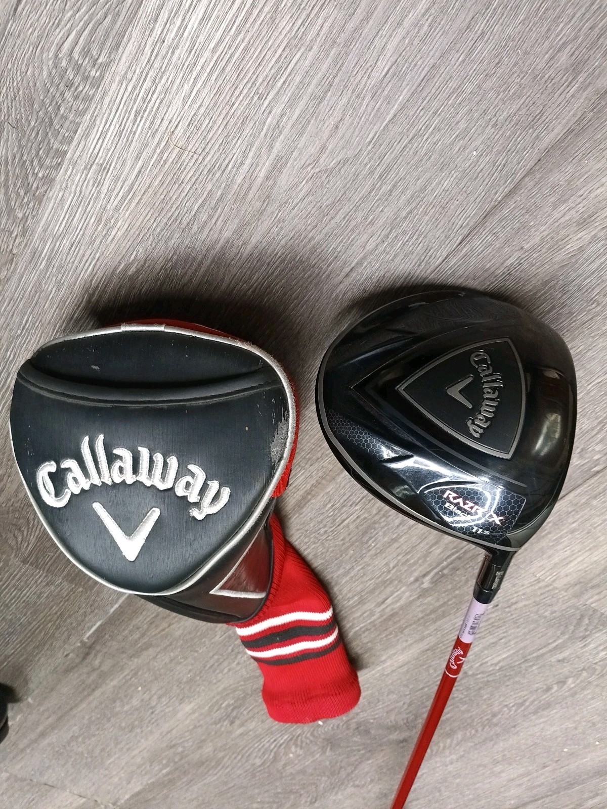 MINT *Callaway Razr X Black Driver 10.5° Fujikura Motore F8 60 Regular MINT *Callaway Razr X Black Driver 10.5° Fujikura Motore F8 60 Regular