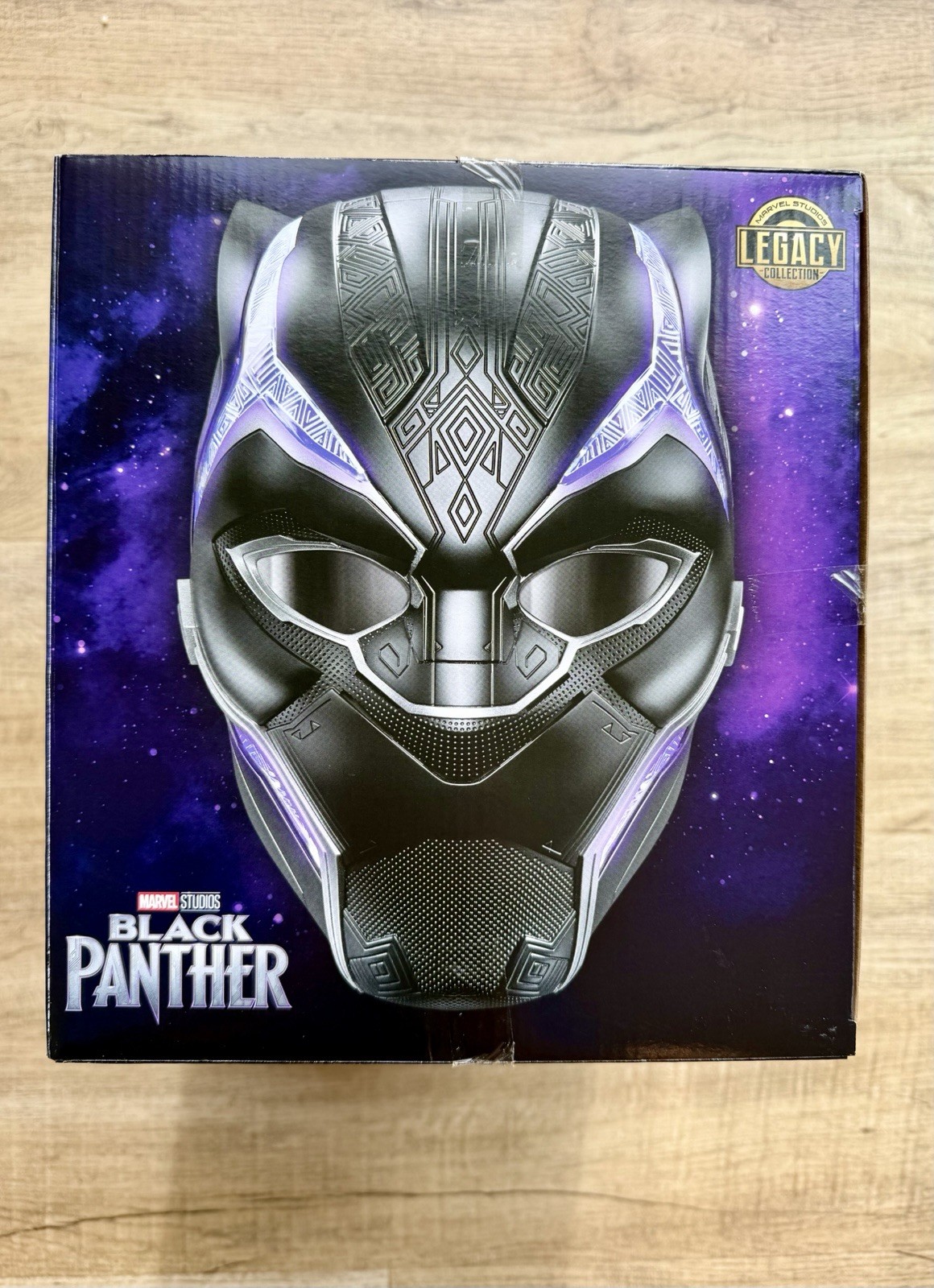 Marvel Legends Series Black Panther Premium Electronic Role Play Helmet  NEW