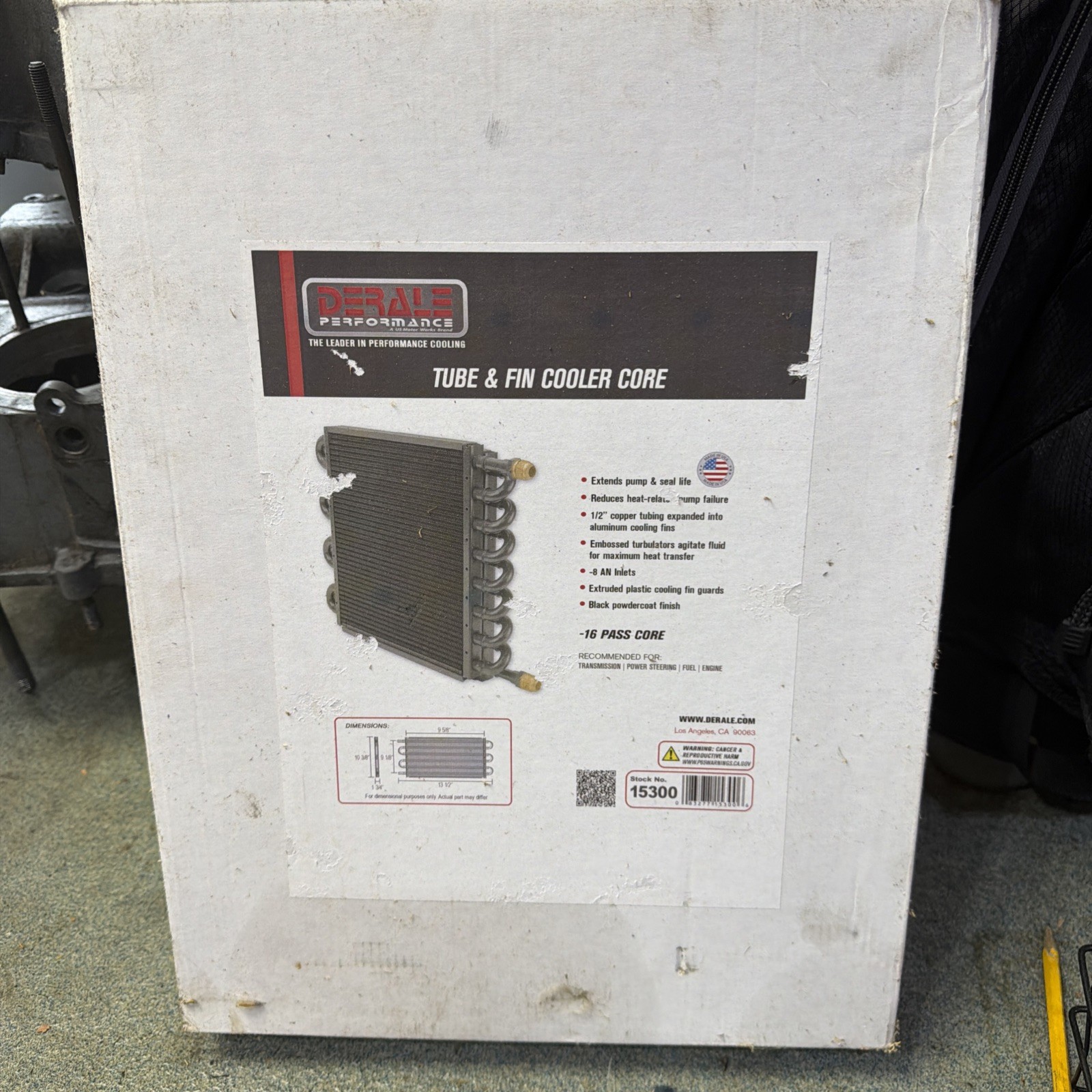 Derale 15300 Electra-Cool Replacement Cooler Derale 15300 Electra-Cool Replacement Cooler