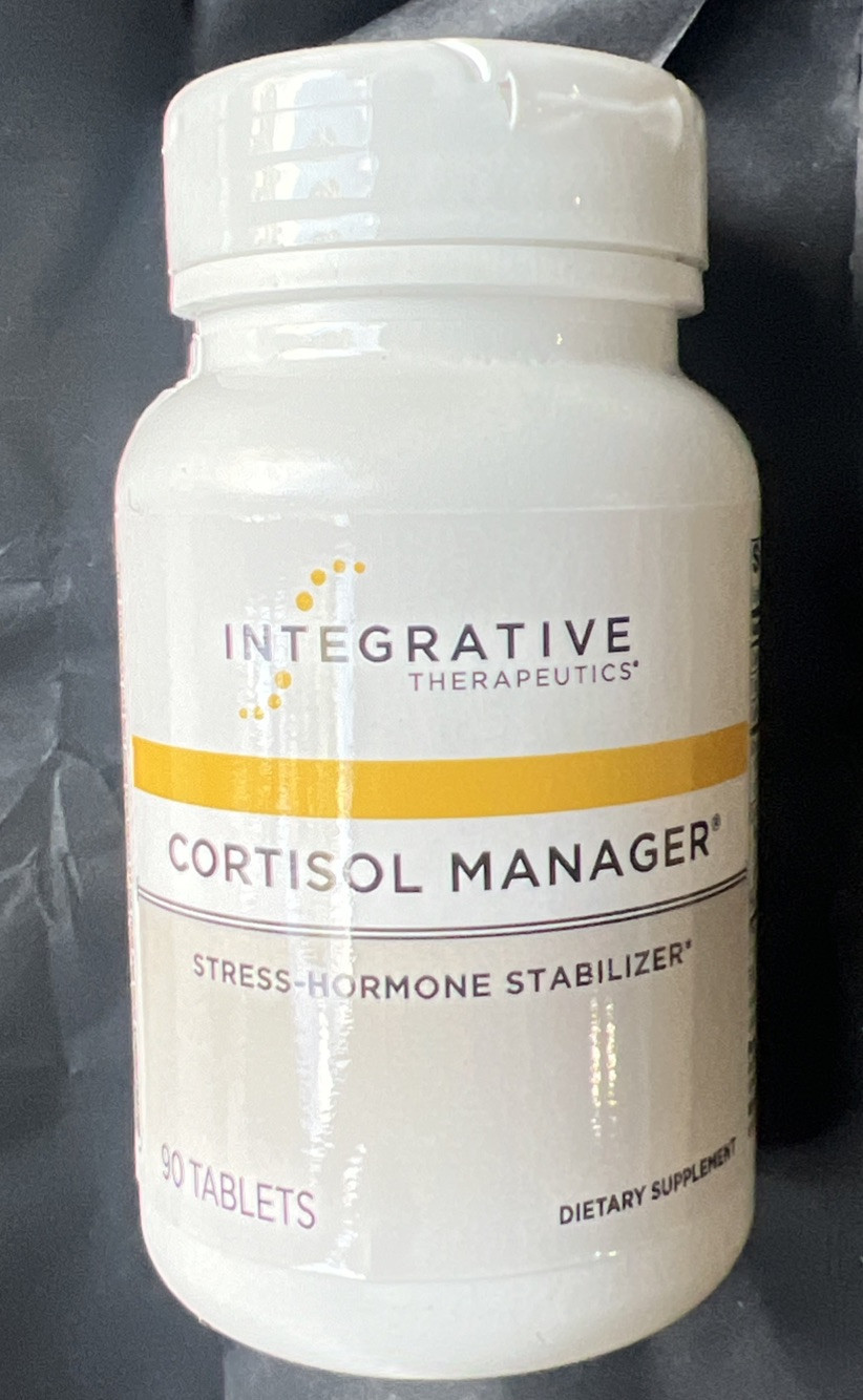 CORTISOL MANAGER | Integrative Therapeutics | Stress Hormone Stabilizer | 90 Tbs CORTISOL MANAGER | Integrative Therapeutics | Stress Hormone Stabilizer | 90 Tbs