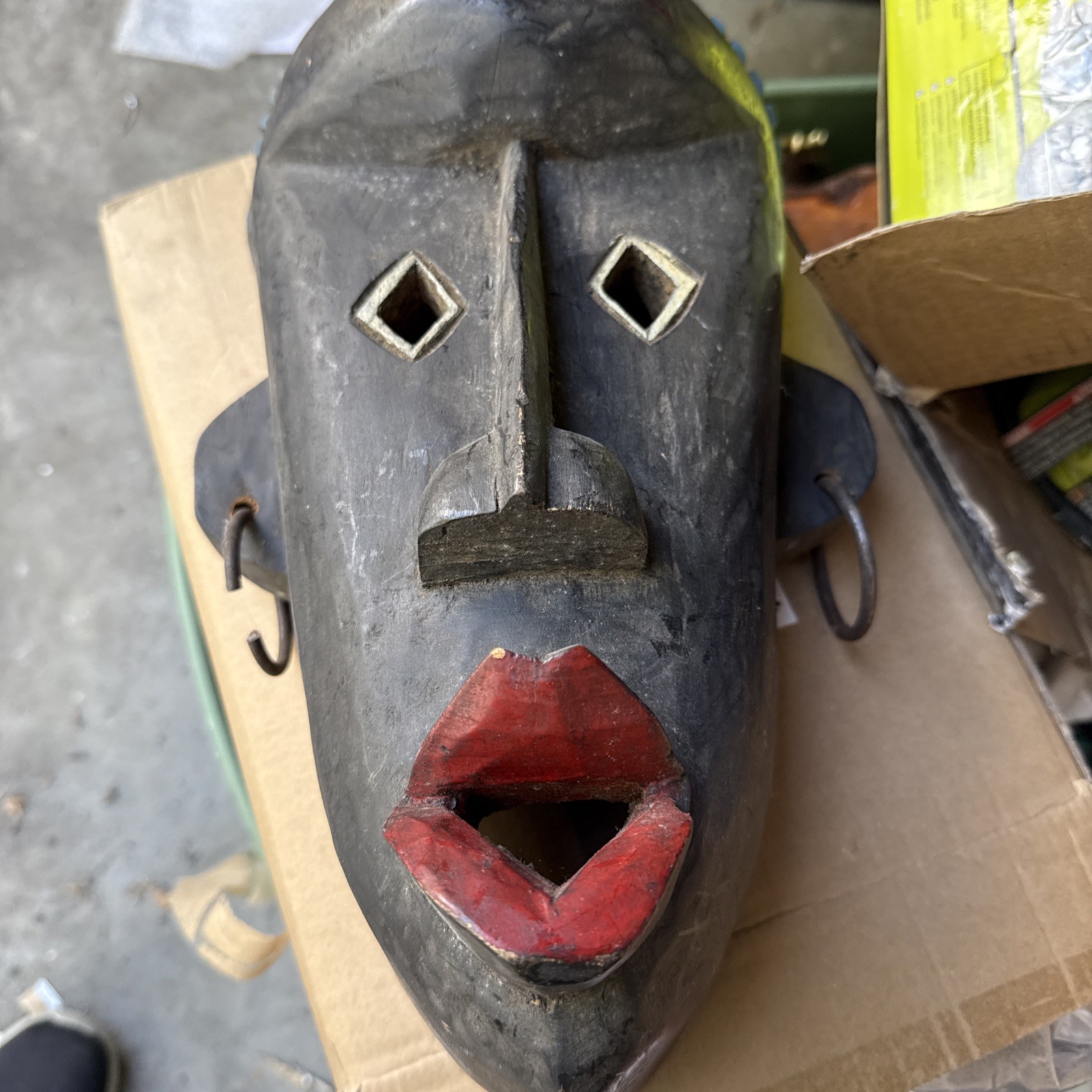 VINTAGE GHANAIAN MASK Wood VINTAGE GHANAIAN MASK Wood
