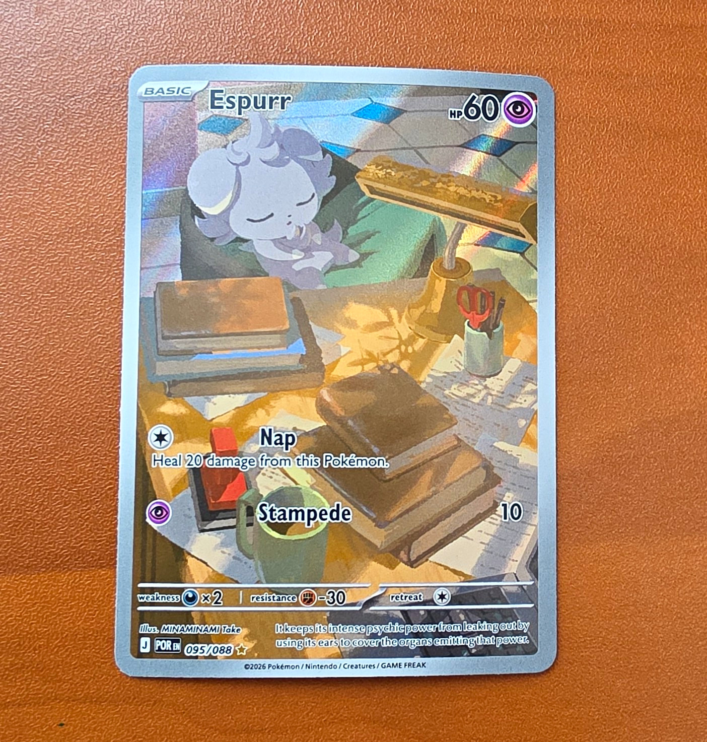 Pokemon TCG Espurr 095/088 Perfect Order