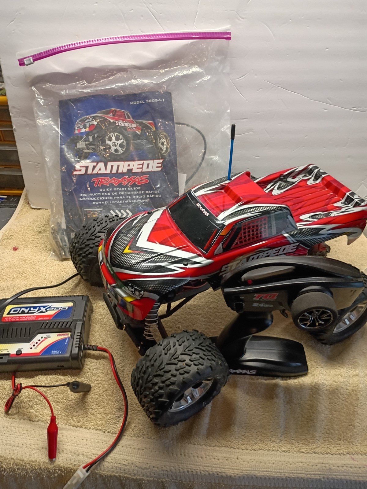 Traxxas Stampede XL-5 1/10 2WD Monster Truck RTR w/ TQ Radio Traxxas Stampede XL-5 1/10 2WD Monster Truck RTR w/ TQ Radio