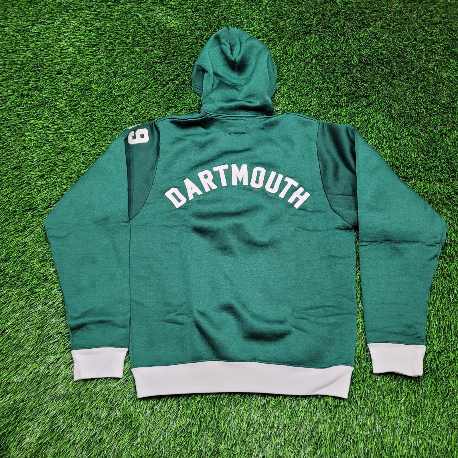 RARE Vintage 60s Champion Dartmouth Nylon Hoodie Mens Small Ivy League USA