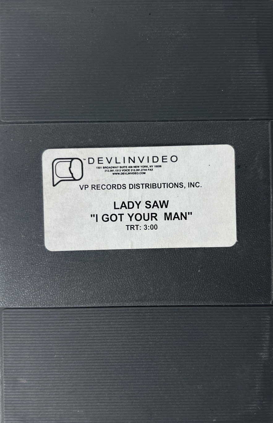 Lady Saw I Got Your Man Betacam SP Promo Music Video VP Records Rare Dancehall