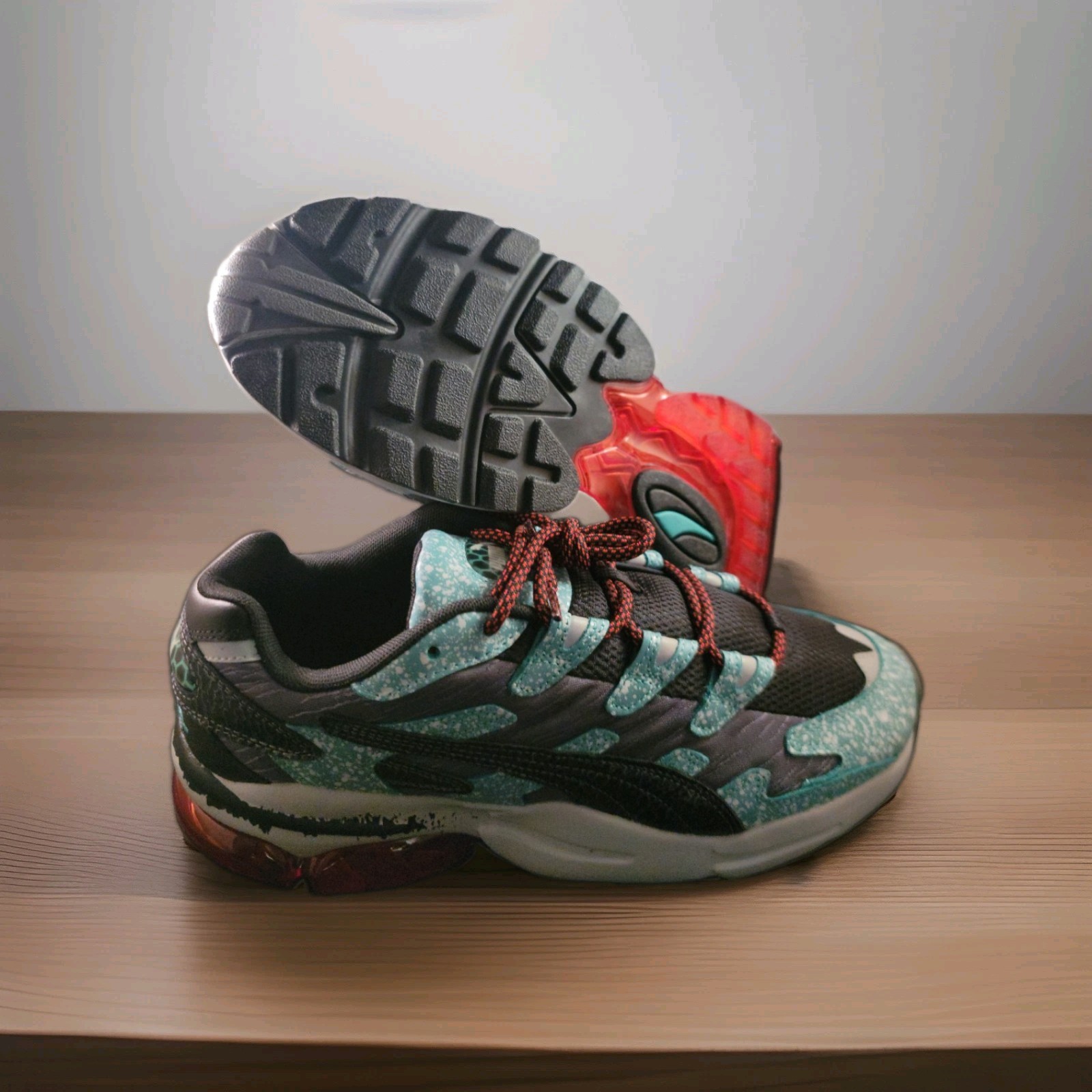 Puma Cell Alien Space Punk sneaker size US Men 11.5 Turquoise/Black/Castlero