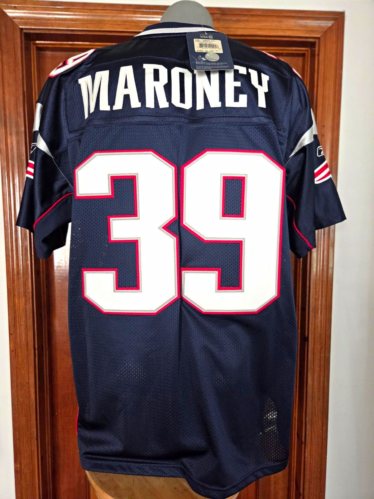 Laurence Maroney New England Patriots Authentic Jersey SZ 52 NWT Laurence Maroney New England Patriots Authentic Jersey SZ 52 NWT