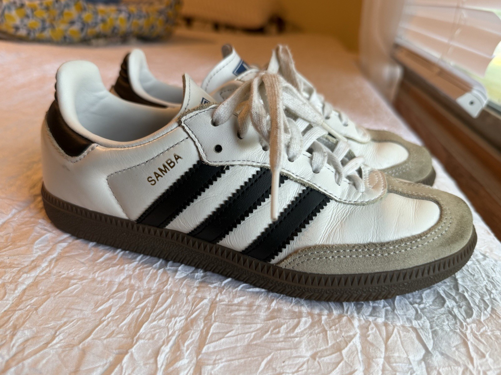 Adidas Samba Classic White Black Gum Sneakers