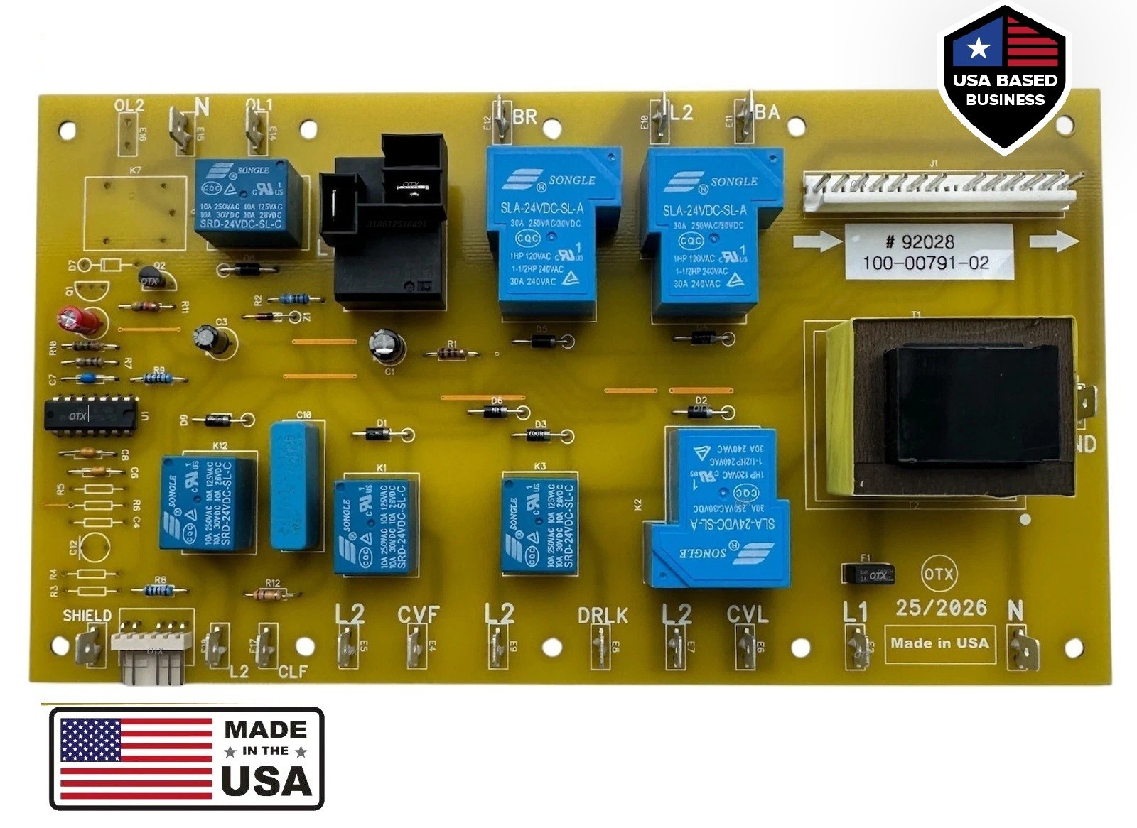 92028 Dacor Oven Relay Board  \