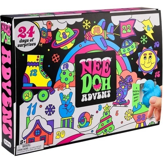 2026 NeeDoh Advent Calendar 24 Days Of Surprise Christmas Countdown BRAND NEW 2026 NeeDoh Advent Calendar 24 Days Of Surprise Christmas Countdown BRAND NEW