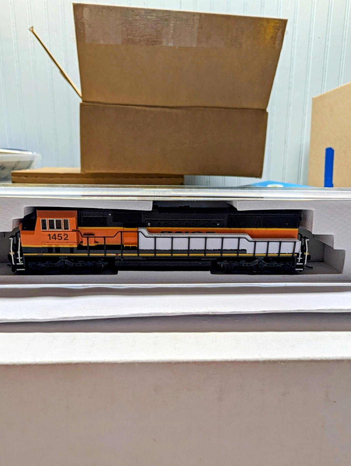 New In Jewel Case Atlas Master Line N Scale BNSF SD60M. Decoder And Sound Ready New In Jewel Case Atlas Master Line N Scale BNSF SD60M. Decoder And Sound Ready