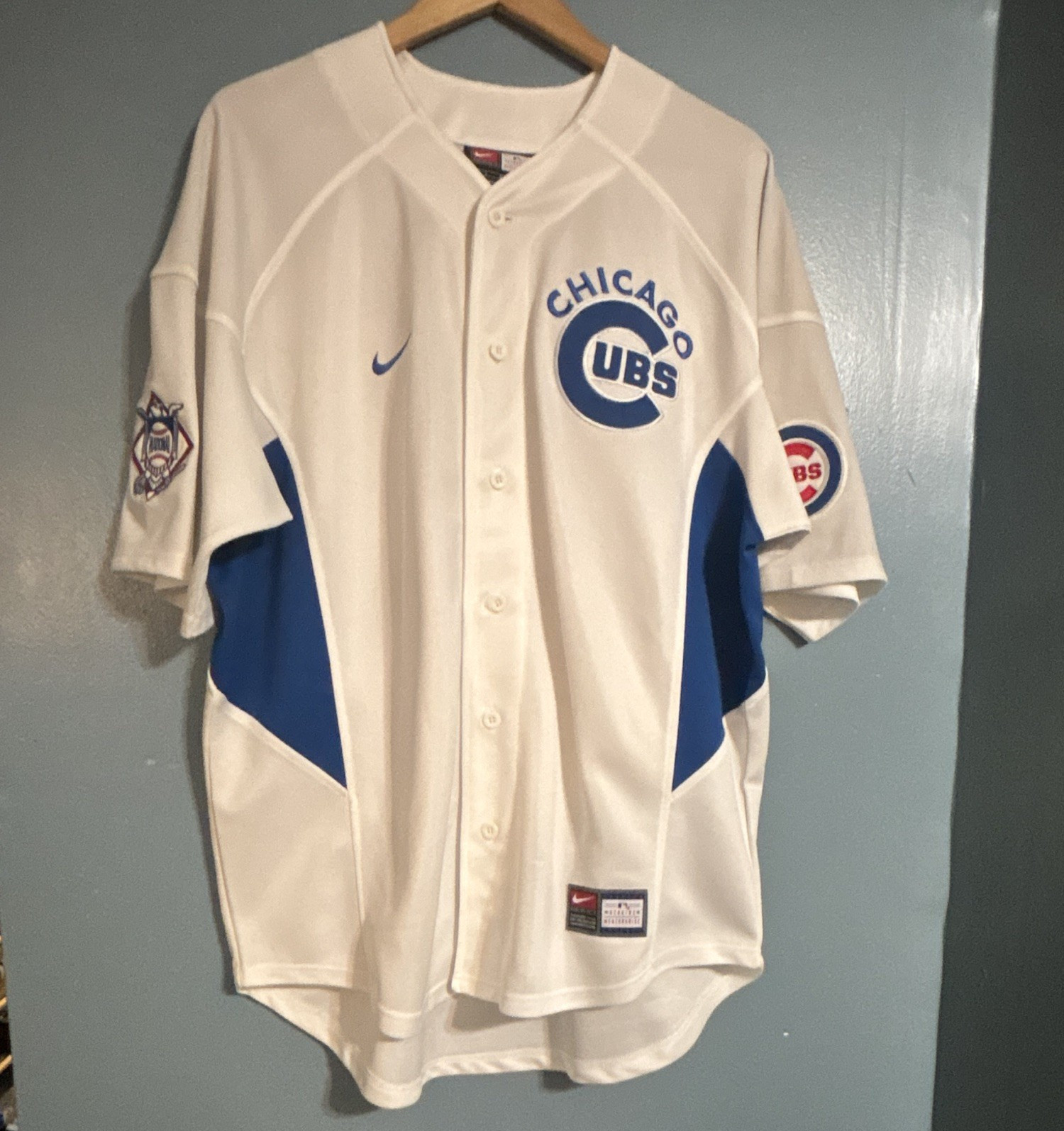 Vintage Mid-2000s Nike Nomar Garciaparra Cubs Jersey Size L