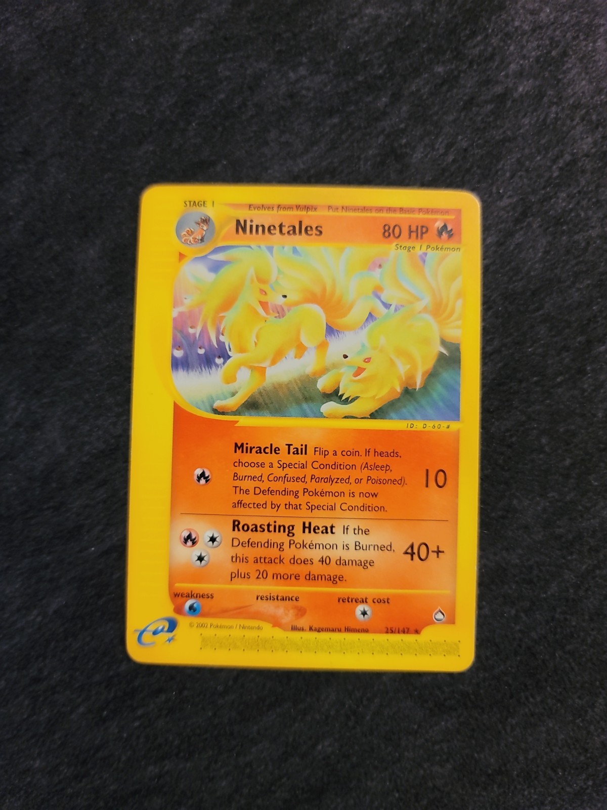 *HP/MP* Ninetales Normal - Aquapolis - 25/147