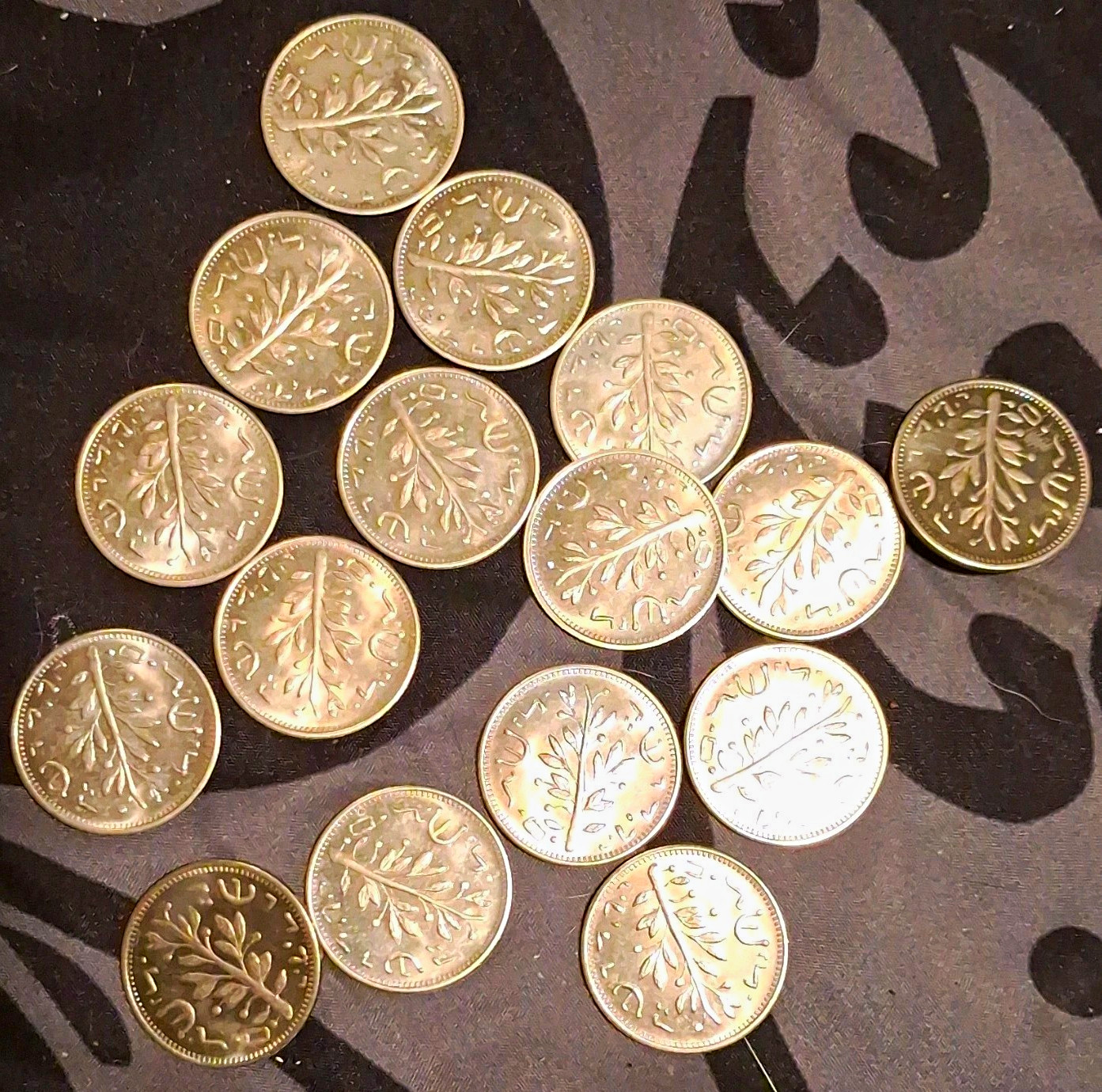 Up for sale is a rare hoard/estate lot of 16 vintage matching Masonic \