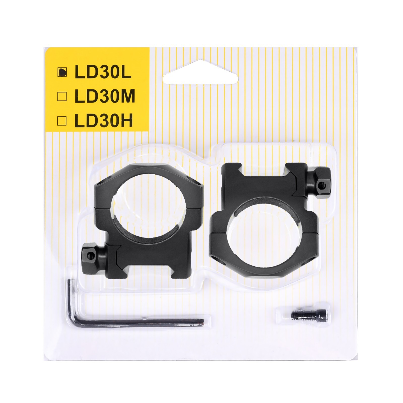 30mm Scope Rings Low/Middle/High Profile MarkWeaver Picatinny Mount Warranty