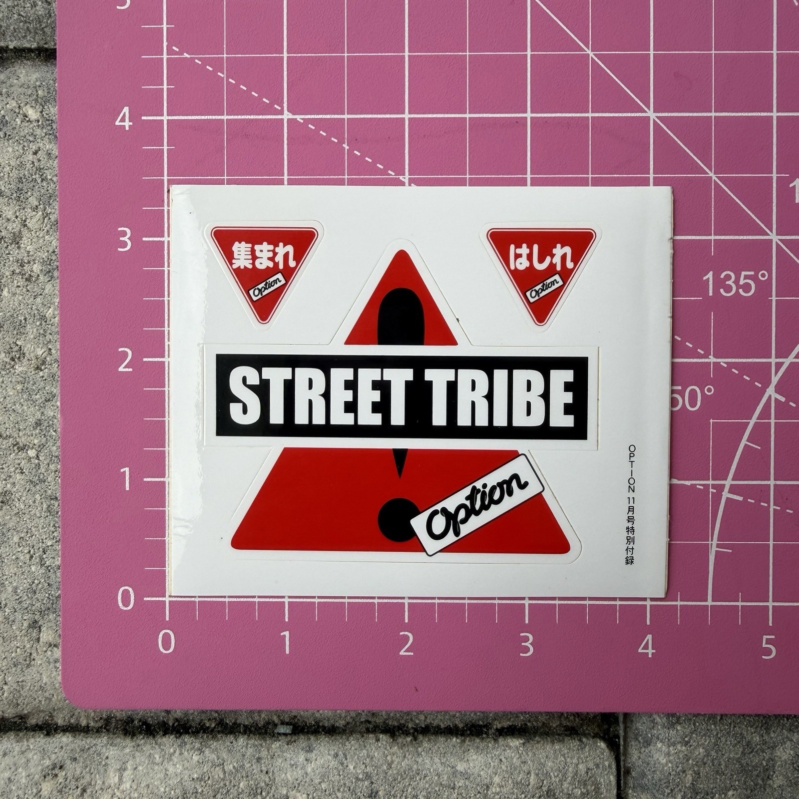 Option2 Sticker Magazine JDM Japan Drifting Vintage Original 100% Authentic Option2 Sticker Magazine JDM Japan Drifting Vintage Original 100% Authentic