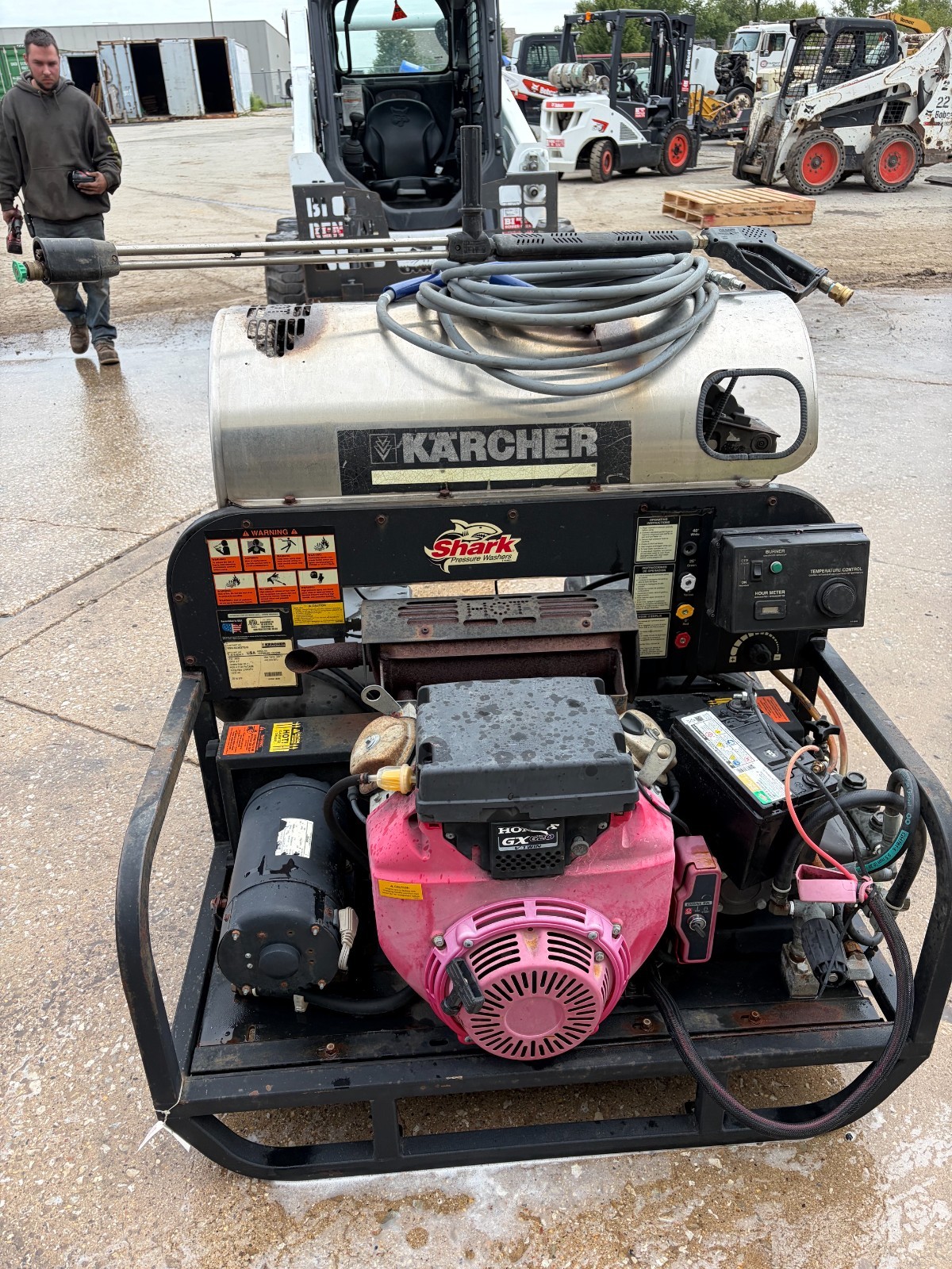 karcher SSG- Skid Mount Hot Pressure Washer