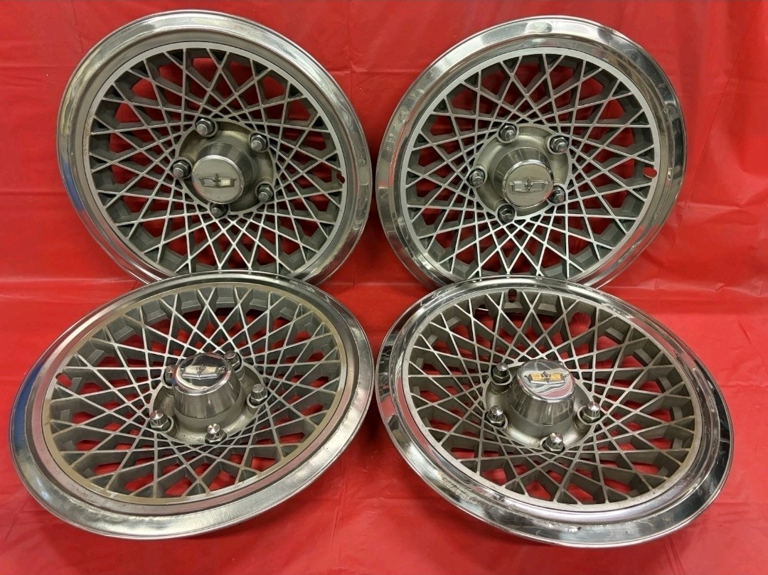 Vintage Set Of 4 1977–87 Chevrolet 15\
