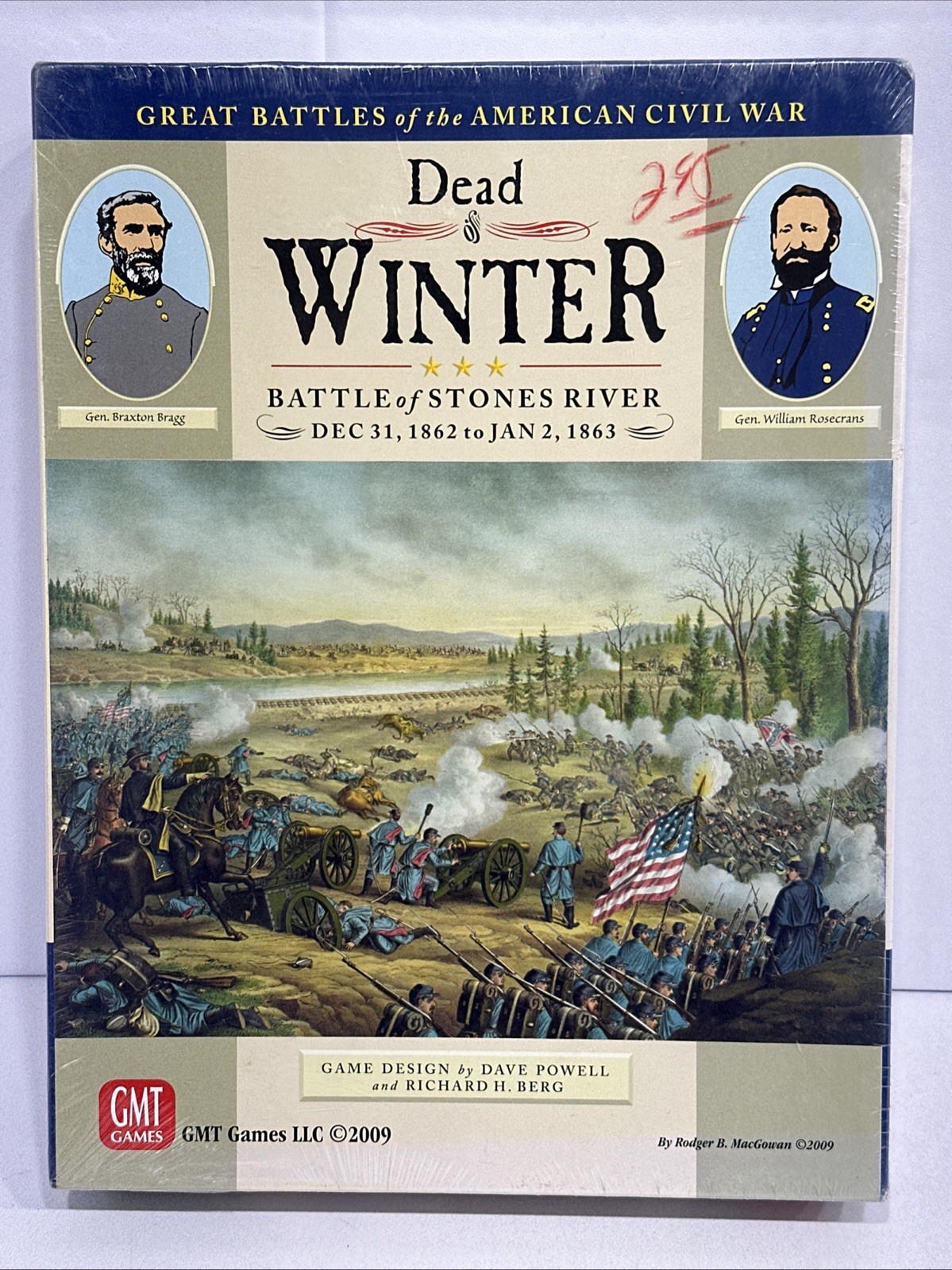 Dead of Winter The Battle of Stones River GMT Games 2009 New Factory Sealed Dead of Winter The Battle of Stones River GMT Games 2009 New Factory Sealed