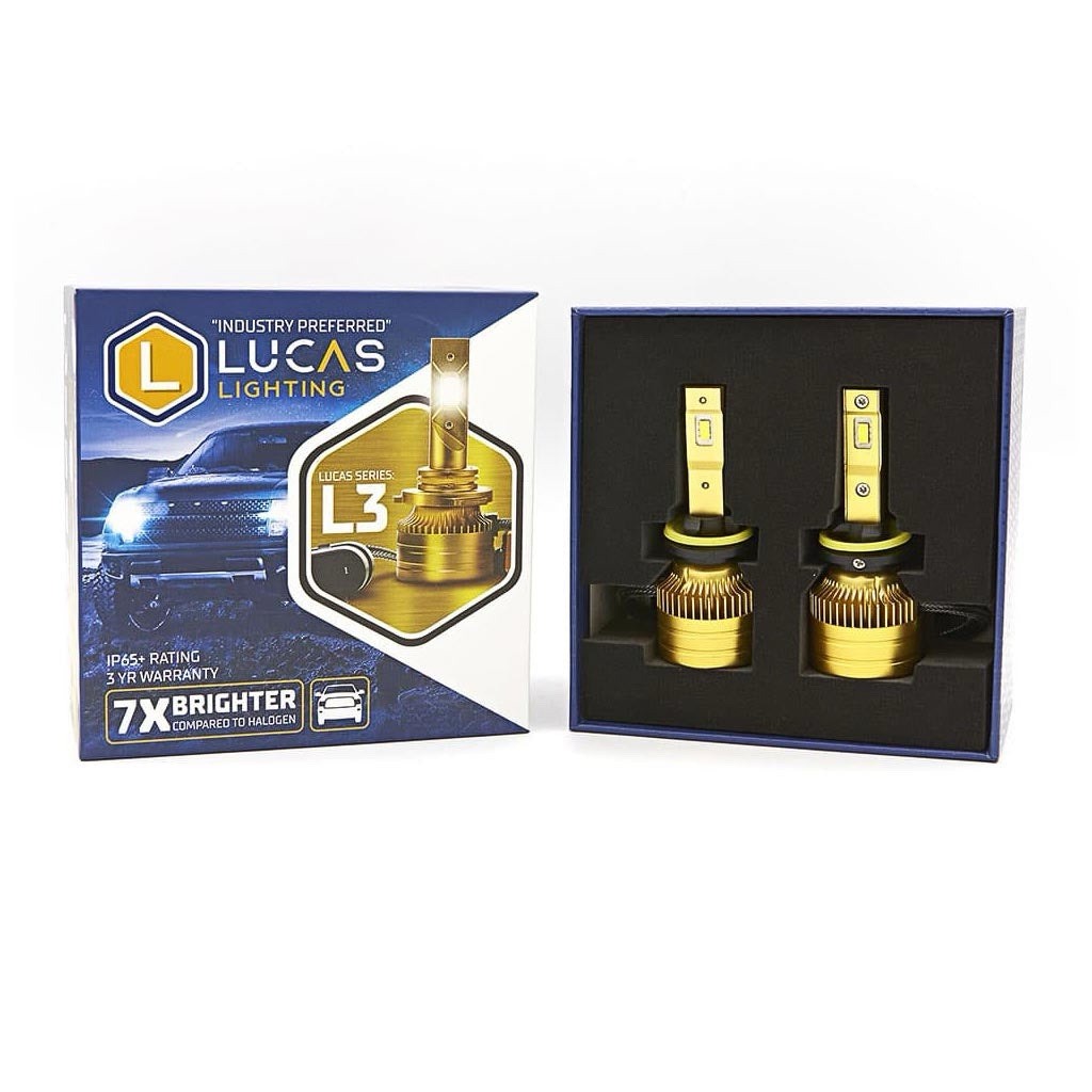 NEW SEALED Lucas Lighting L3 Series H11/H9/H8 600K 160W 16000LM Ford Dodge Chevy