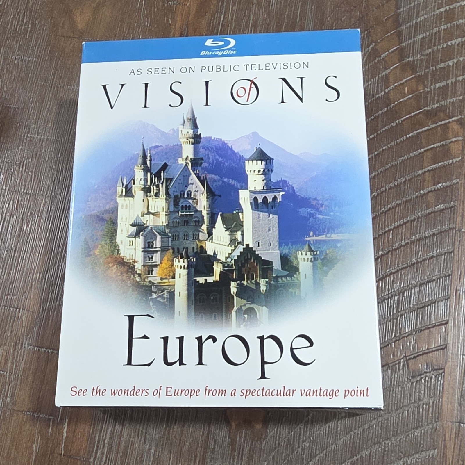 VISIONS OF EUROPE Blu-Ray Germany France Italy Greece Austria 5-Disc Travel Show