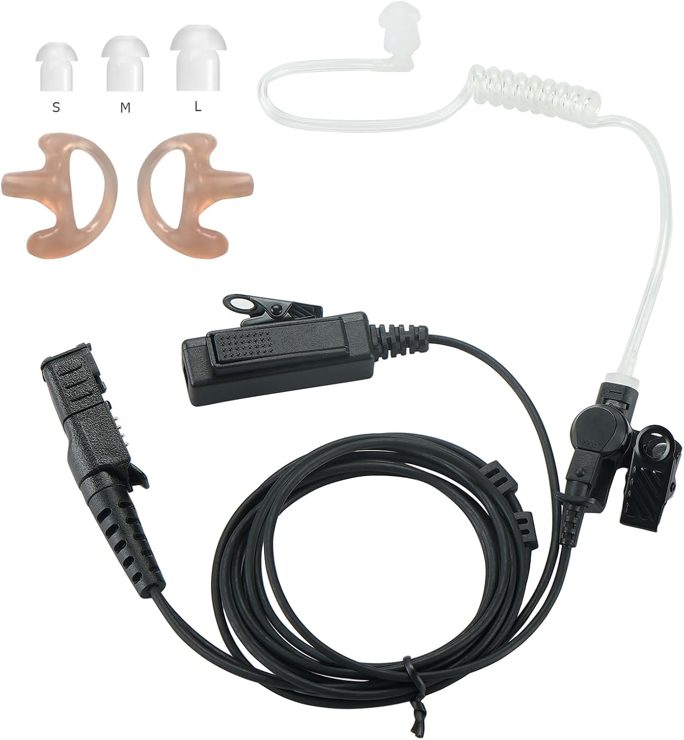 Walkie Talkie Earpiece with Mic,Radio Earpiece for Motorola XPR 3300, XPR 3500,