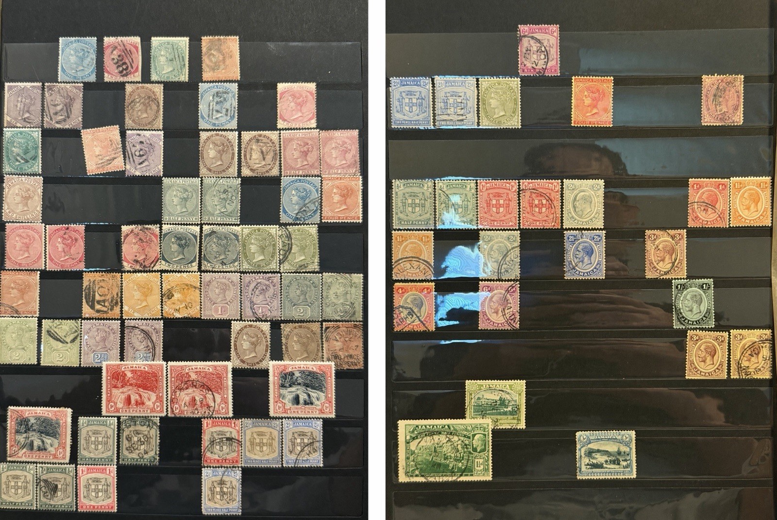 JAMAICA VINTAGE STAMPS LOT 1860s 1900s QUEEN VICTORIA MINT USED EARLY COLLECTION JAMAICA VINTAGE STAMPS LOT 1860s 1900s QUEEN VICTORIA MINT USED EARLY COLLECTION