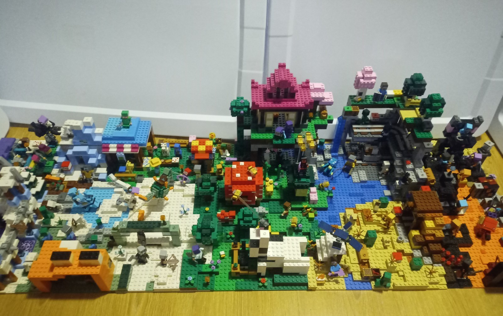 (RESERVED) Mega LEGO Minecraft World for Sale (RESERVED) Mega LEGO Minecraft World for Sale