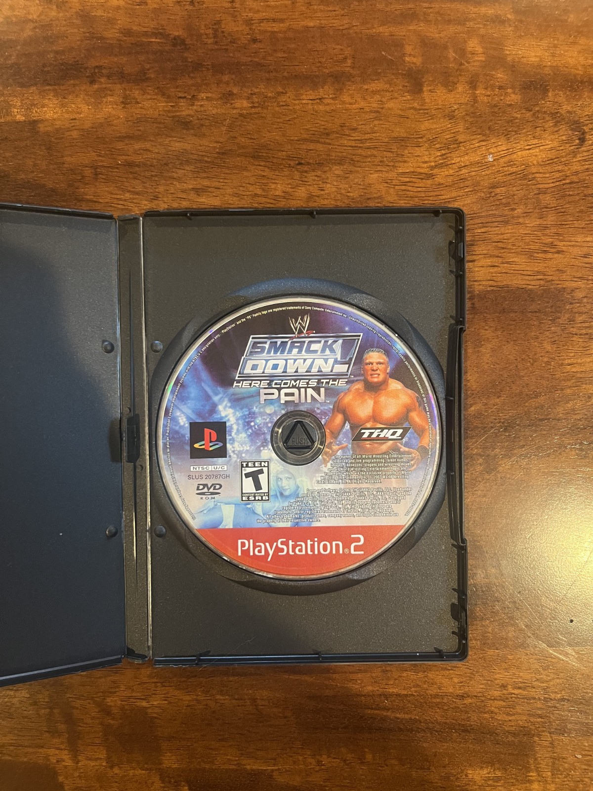 WWE SmackDown Here Comes the Pain [Greatest Hits] Loose (Sony PS2 2003) [TESTED]