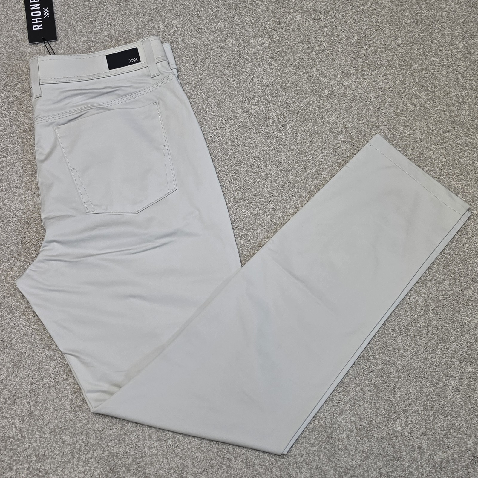 Rhone Commuter Flyweight Five Pocket Pants Mens 33 Stone Slim Straight NWT