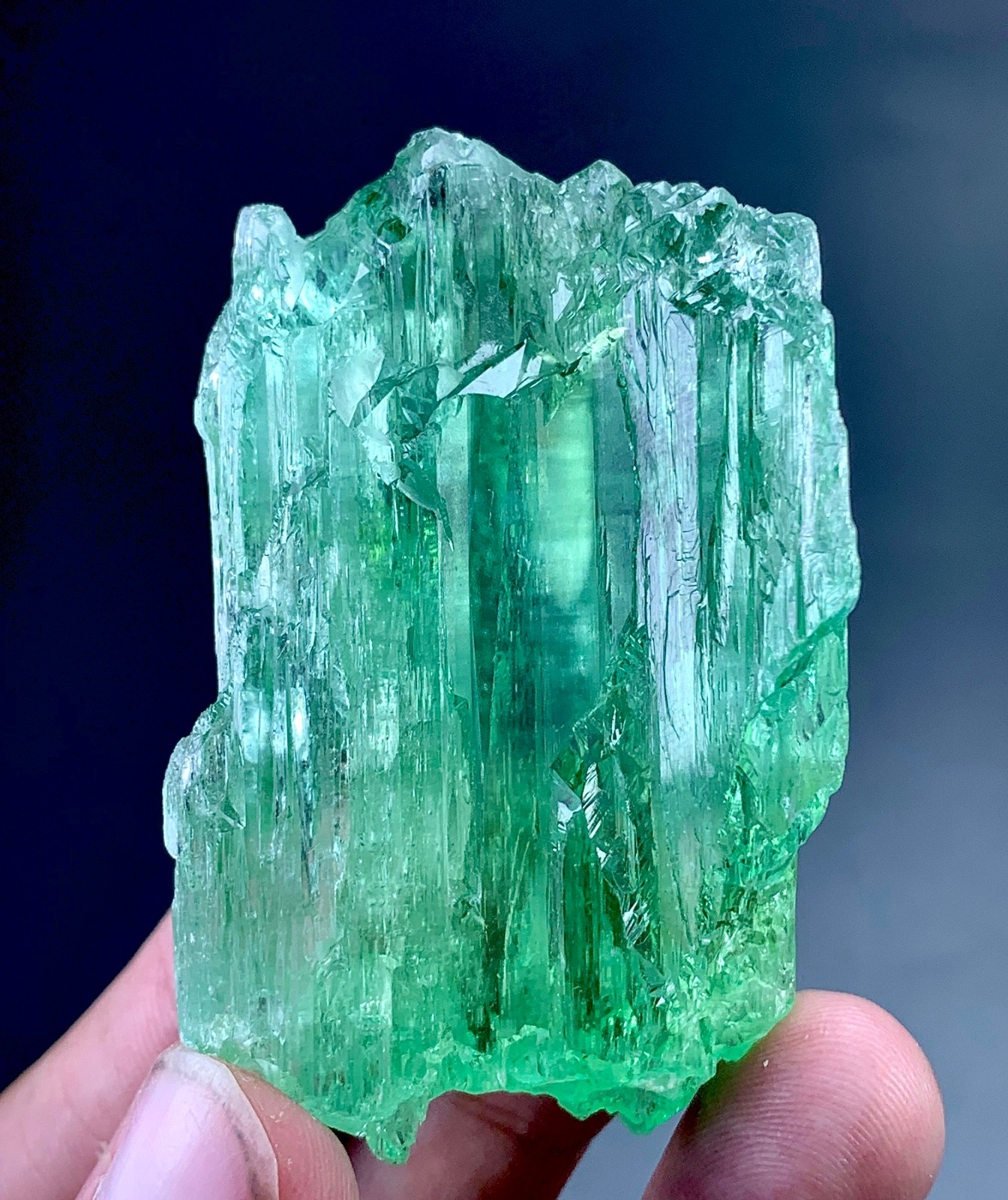 350 Carat Hiddenite Kunzite Crystal Specimen From Afghanistan